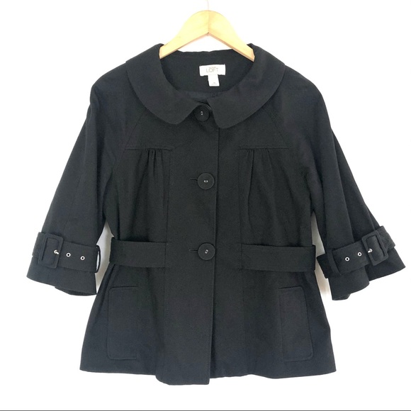 LOFT Jackets & Blazers - LOFT Retro Belted 3-Button Pique Spring Blazer-12